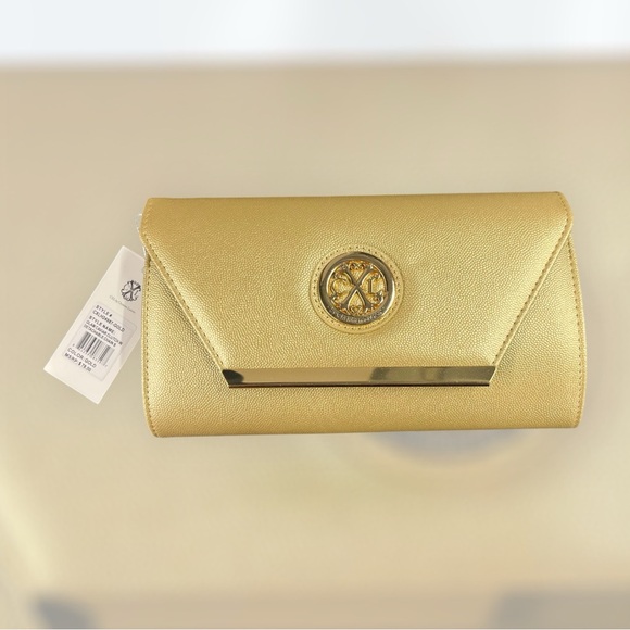 Christian Lacroix gold clutch